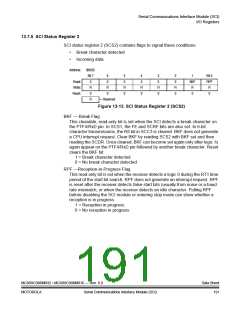 浏览型号MC908MR32CFUE的Datasheet PDF文件第191页