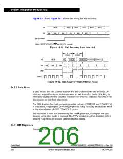 浏览型号MC908MR32CFUE的Datasheet PDF文件第206页