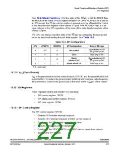 浏览型号MC908MR32CFUE的Datasheet PDF文件第227页