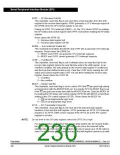 浏览型号MC908MR32CFUE的Datasheet PDF文件第230页