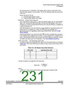 浏览型号MC908MR32CFUE的Datasheet PDF文件第231页