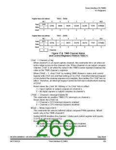 浏览型号MC908MR32CFUE的Datasheet PDF文件第269页