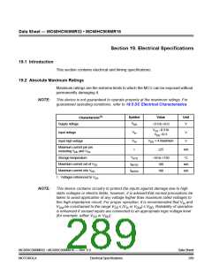 浏览型号MC908MR32CFUE的Datasheet PDF文件第289页
