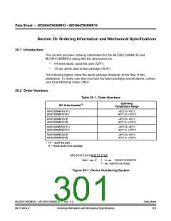 浏览型号MC908MR32CFUE的Datasheet PDF文件第301页