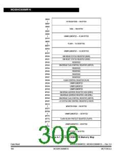 浏览型号MC908MR32CFUE的Datasheet PDF文件第306页
