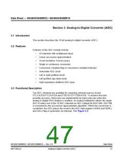 浏览型号MC908MR32CFUE的Datasheet PDF文件第47页