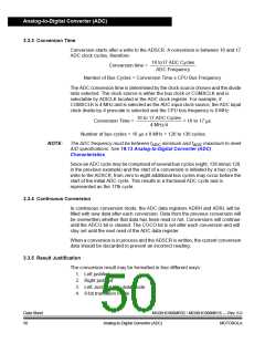 浏览型号MC908MR32CFUE的Datasheet PDF文件第50页