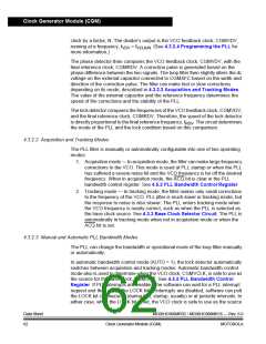 浏览型号MC908MR32CFUE的Datasheet PDF文件第62页