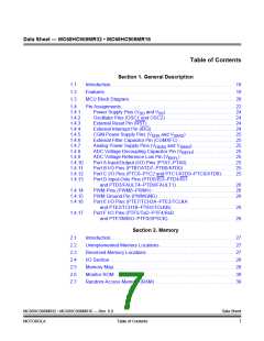 浏览型号MC908MR32CFUE的Datasheet PDF文件第7页