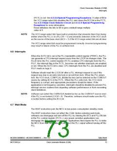 浏览型号MC908MR32CFUE的Datasheet PDF文件第73页