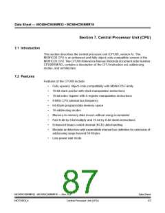 浏览型号MC908MR32CFUE的Datasheet PDF文件第87页