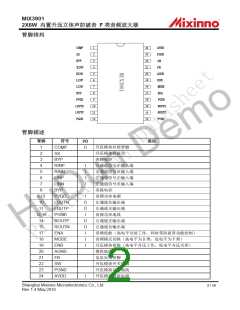 浏览型号MIX3901的Datasheet PDF文件第2页