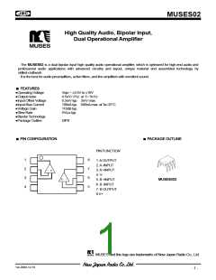 浏览型号MUSES02的Datasheet PDF文件第1页