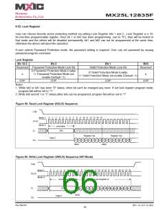 浏览型号MX25L12835F-M2I-10G的Datasheet PDF文件第66页