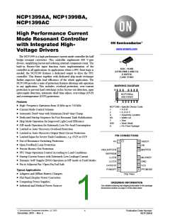 浏览型号NCP1399AA的Datasheet PDF文件第1页