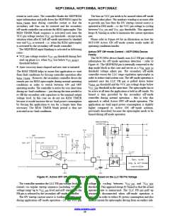浏览型号NCP1399AA的Datasheet PDF文件第20页