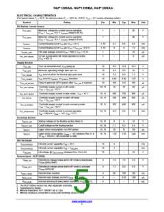 浏览型号NCP1399AA的Datasheet PDF文件第5页
