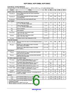 浏览型号NCP1399AA的Datasheet PDF文件第6页