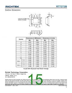 浏览型号RT7272B-05的Datasheet PDF文件第15页