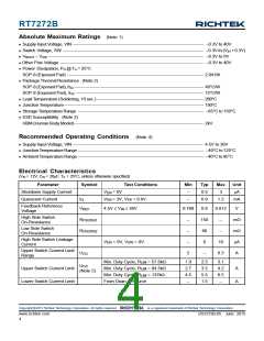 浏览型号RT7272B-05的Datasheet PDF文件第4页