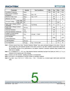 浏览型号RT7272B-05的Datasheet PDF文件第5页