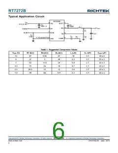 浏览型号RT7272B-05的Datasheet PDF文件第6页