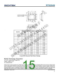 浏览型号RT8284N的Datasheet PDF文件第15页