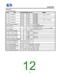 浏览型号SH367003X的Datasheet PDF文件第12页