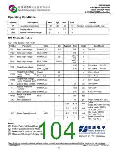 浏览型号SM39A16M1U32的Datasheet PDF文件第104页