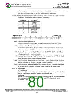 浏览型号SM39A16M1U32的Datasheet PDF文件第80页