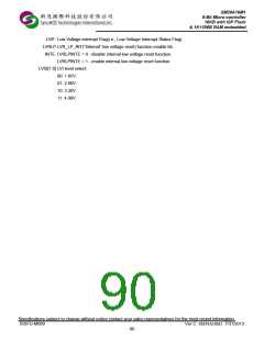 浏览型号SM39A16M1U32的Datasheet PDF文件第90页