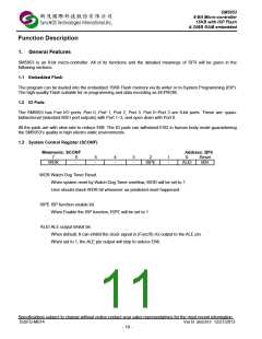 浏览型号SM5953W44JP的Datasheet PDF文件第11页