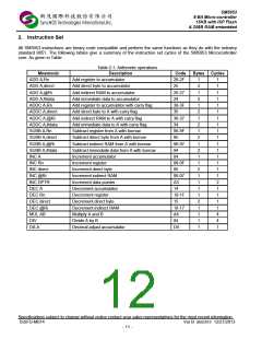 浏览型号SM5953W44JP的Datasheet PDF文件第12页