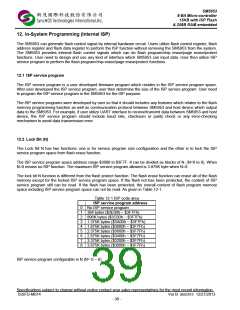 浏览型号SM5953W44JP的Datasheet PDF文件第39页