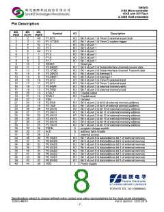 浏览型号SM5953W44JP的Datasheet PDF文件第8页