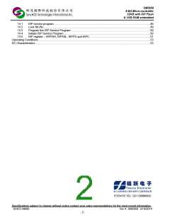 浏览型号SM5958W40PP的Datasheet PDF文件第2页