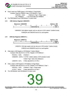 浏览型号SM59A16U1U48VP的Datasheet PDF文件第39页