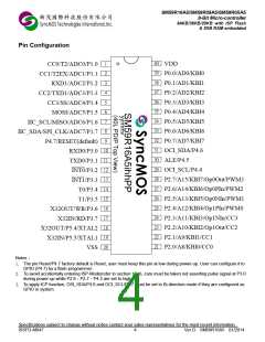 浏览型号SM59R05A5C25的Datasheet PDF文件第4页