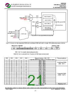 浏览型号SM8954BW44JP的Datasheet PDF文件第21页