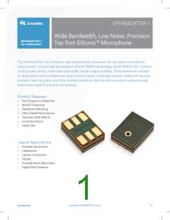 浏览型号SPH1642HT5H-1的Datasheet PDF文件第1页