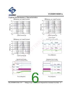 浏览型号SY8089的Datasheet PDF文件第6页