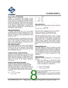 浏览型号SY8089的Datasheet PDF文件第8页