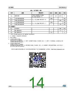 浏览型号TDA75610LV的Datasheet PDF文件第14页