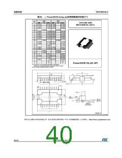 浏览型号TDA75610LV的Datasheet PDF文件第40页