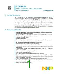 浏览型号TDF8544的Datasheet PDF文件第1页