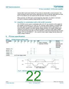浏览型号TDF8544的Datasheet PDF文件第22页