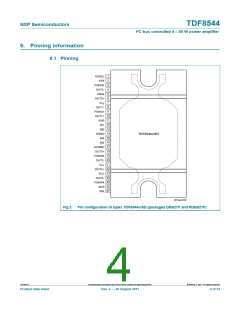 浏览型号TDF8544的Datasheet PDF文件第4页