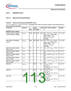 浏览型号TLE9879QXA40的Datasheet PDF文件第113页
