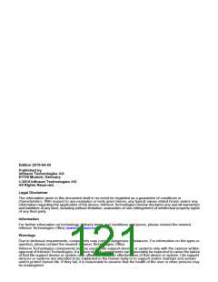 浏览型号TLE9879QXA40的Datasheet PDF文件第121页