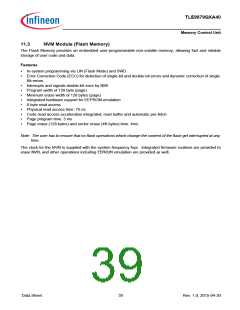 浏览型号TLE9879QXA40的Datasheet PDF文件第39页